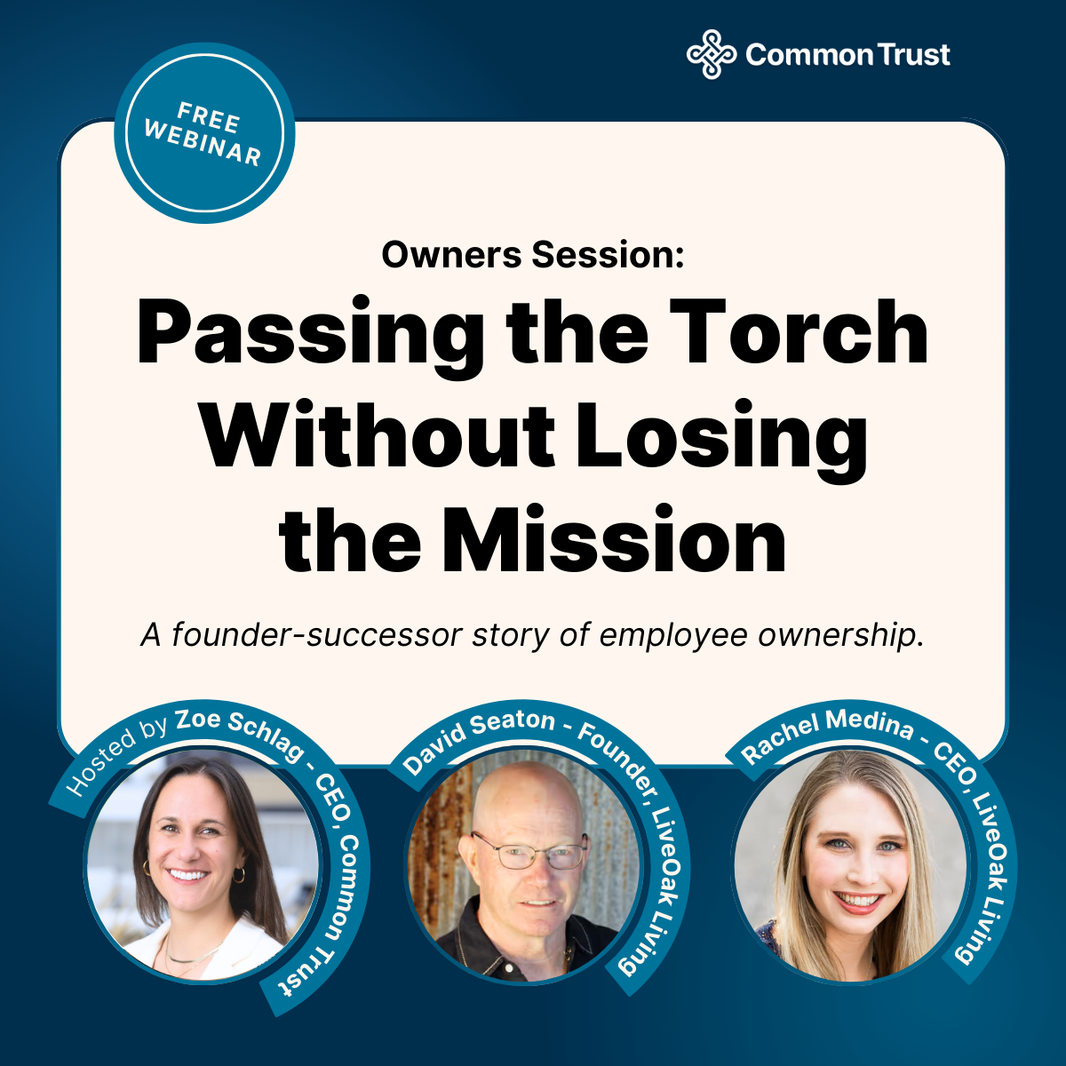 Owners Session: Planning a Thoughtful Transition to Employee Ownership